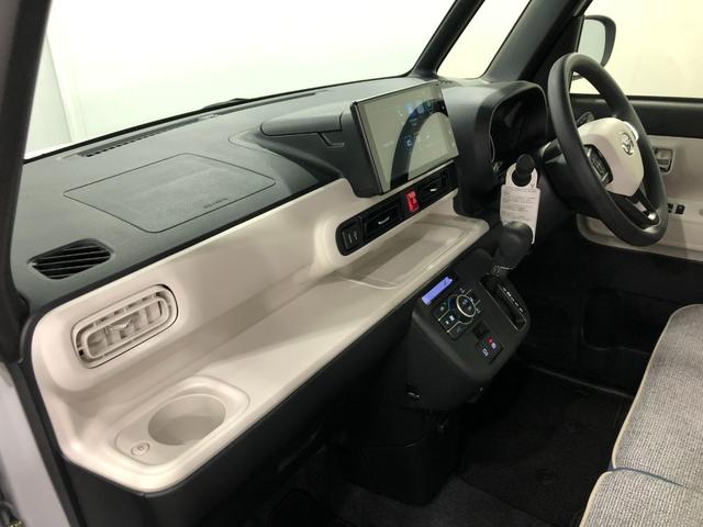 ムーヴキャンバスストライプスGターボ 走行2467キロ/置充電Qi/Bカメラ1年保証距離無制限 走行距離2467キロ ディスプレイオーディオ バックカメラ 純正マット サイドエアバッグ LEDヘッドランプ アイドリングストップ シートヒーター 両側スライドドア キーフリー(埼玉県)の中古車