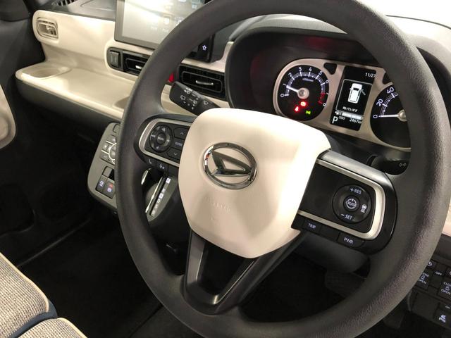 ムーヴキャンバスストライプスGターボ 走行2467キロ/置充電Qi/Bカメラ1年保証距離無制限 走行距離2467キロ ディスプレイオーディオ バックカメラ 純正マット サイドエアバッグ LEDヘッドランプ アイドリングストップ シートヒーター 両側スライドドア キーフリー(埼玉県)の中古車