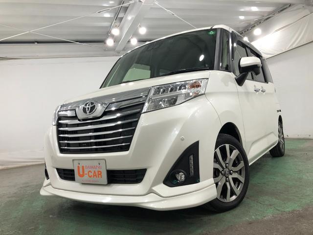 ルーミーカスタムG−T 車検整備付 走行7997キロ ナビ ドラレコ1年保証距離無制限 バックカメラ 純正マット LEDヘッドランプ アイドリングストップ 両側電動スライドドア プッシュボタンスタート オート格納式ドアミラー(埼玉県)の中古車