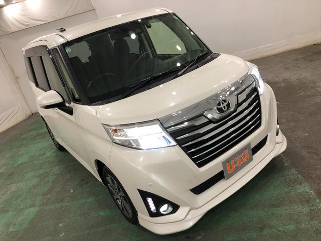 ルーミーカスタムG−T 車検整備付 走行7997キロ ナビ ドラレコ1年保証距離無制限 バックカメラ 純正マット LEDヘッドランプ アイドリングストップ 両側電動スライドドア プッシュボタンスタート オート格納式ドアミラー(埼玉県)の中古車