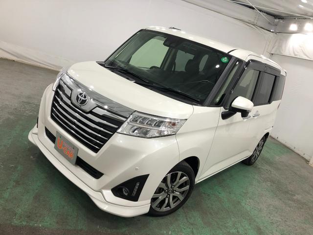 ルーミーカスタムG−T 車検整備付 走行7997キロ ナビ ドラレコ1年保証距離無制限 バックカメラ 純正マット LEDヘッドランプ アイドリングストップ 両側電動スライドドア プッシュボタンスタート オート格納式ドアミラー(埼玉県)の中古車