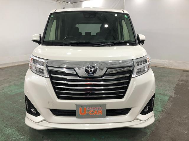 ルーミーカスタムG−T 車検整備付 走行7997キロ ナビ ドラレコ1年保証距離無制限 バックカメラ 純正マット LEDヘッドランプ アイドリングストップ 両側電動スライドドア プッシュボタンスタート オート格納式ドアミラー(埼玉県)の中古車