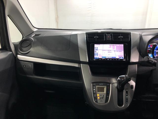 ムーヴカスタム X タバコ臭/走行47118キロ/ナビ/マット1年保証距離無制限 走行距離47118キロ 純正マット 助手席エアバック オートライト LEDヘッドランプ アイドリングストップ プッシュボタンスタート 電動格納式ドアミラー キーフリー(埼玉県)の中古車