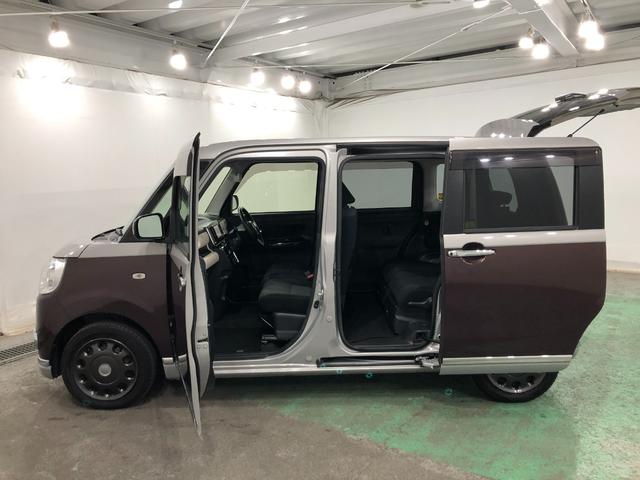 ムーヴキャンバスGブラックインテリアリミテッド SAIII ナビ ドラレコ1年保証距離無制限 走行34884キロ パノラマモニター 純正マット サイドエアバッグ LEDヘッドランプ アイドリングストップ 両側電動スライドドア オート格納式ドアミラー(埼玉県)の中古車