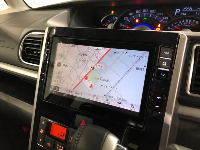 タントカスタムRS トップエディションVS SAIII 純正ナビ1年保証距離無制限 走行距離51870キロ 純正フルセグナビ パノラマモニター ブルートゥース ドラレコ 純正マット LEDヘッドランプ アイドリングストップ シートヒーター 両側電動スライドドア(埼玉県)の中古車