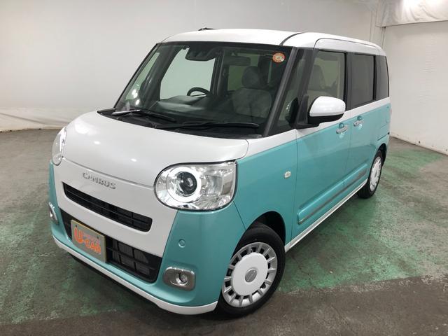 ムーヴキャンバスストライプスG 走行5113キロ/ナビ/ドラレコ/ETC一年保証走行無制限 走行5113キロ フルセグナビ ブルートゥース バックカメラ ドラレコ クリアランスソナー LEDヘッドランプ アイドリングストップ シートヒーター 両側電動スライドドア(埼玉県)の中古車