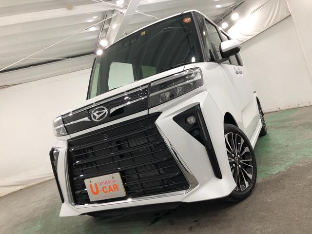 タントカスタムRS 走行7612キロ/クリアランスソナー一年保証走行無制限 走行7612キロ サイドエアバッグ クリアランスソナー オートライト オートマチックハイビーム LEDヘッドランプ シートヒーター 両側電動スライドドア(埼玉県)の中古車