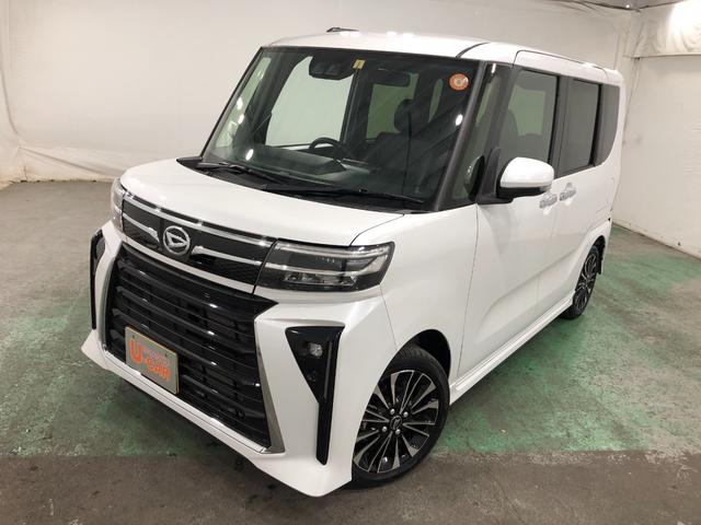 タントカスタムRS 走行7612キロ/クリアランスソナー一年保証走行無制限 走行7612キロ サイドエアバッグ クリアランスソナー オートライト オートマチックハイビーム LEDヘッドランプ シートヒーター 両側電動スライドドア(埼玉県)の中古車