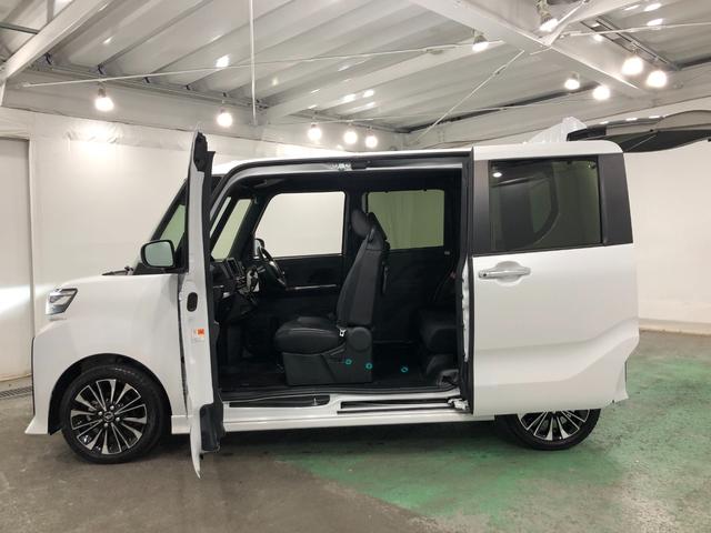 タントカスタムRS 走行7612キロ/クリアランスソナー一年保証走行無制限 走行7612キロ サイドエアバッグ クリアランスソナー オートライト オートマチックハイビーム LEDヘッドランプ シートヒーター 両側電動スライドドア(埼玉県)の中古車