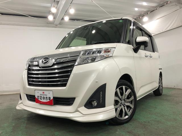 トールカスタムGターボ SA3 走行57137キロ/車検整備付一年保証・走行距離無制限走行57137キロ フルセグナビ ブルートゥース バックカメラ ドラレコ ETC クリアランスソナー オートライト LEDヘッドライト 両側電動スライドドア(埼玉県)の中古車