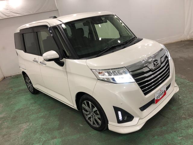 トールカスタムGターボ SA3 走行57137キロ/車検整備付一年保証・走行距離無制限走行57137キロ フルセグナビ ブルートゥース バックカメラ ドラレコ ETC クリアランスソナー オートライト LEDヘッドライト 両側電動スライドドア(埼玉県)の中古車