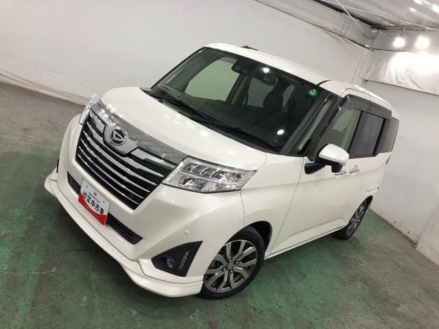 トールカスタムGターボ SA3 走行57137キロ/車検整備付一年保証・走行距離無制限走行57137キロ フルセグナビ ブルートゥース バックカメラ ドラレコ ETC クリアランスソナー オートライト LEDヘッドライト 両側電動スライドドア(埼玉県)の中古車
