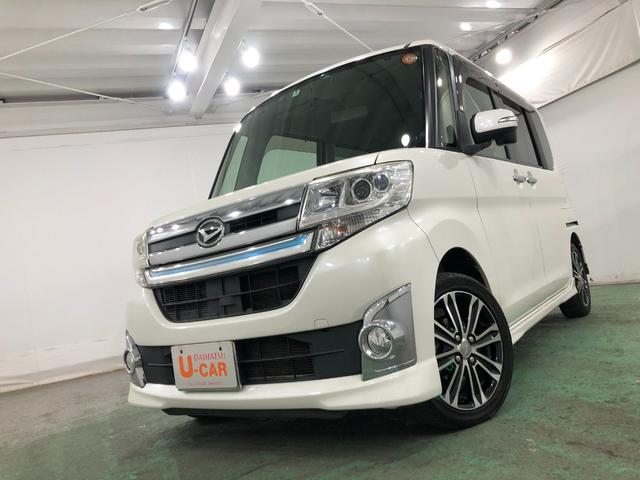 タントカスタムＲＳ　走行９８０３０キロ／ナビ／バックカメラ／ＥＴＣ一年保証走行無制限　走行９８０３０キロ　フルセグナビ　ブルートゥース　バックカメラ　ＥＴＣ　オートライト　ＬＥＤヘッドランプ　両側電動スライドドア（埼玉県）の中古車