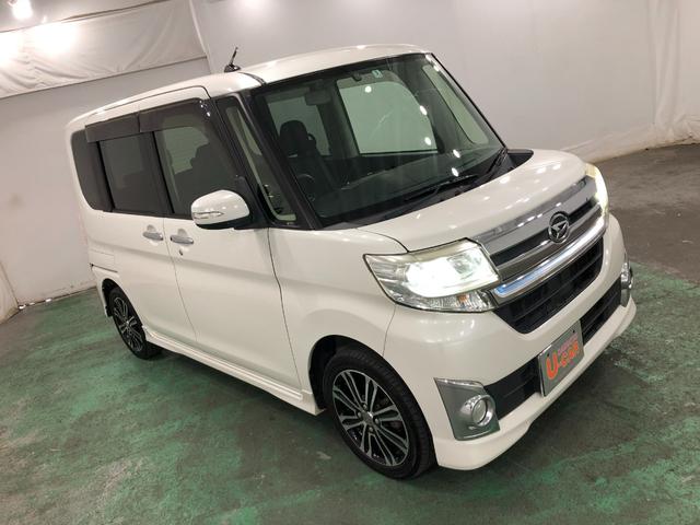 タントカスタムＲＳ　走行９８０３０キロ／ナビ／バックカメラ／ＥＴＣ一年保証走行無制限　走行９８０３０キロ　フルセグナビ　ブルートゥース　バックカメラ　ＥＴＣ　オートライト　ＬＥＤヘッドランプ　両側電動スライドドア（埼玉県）の中古車