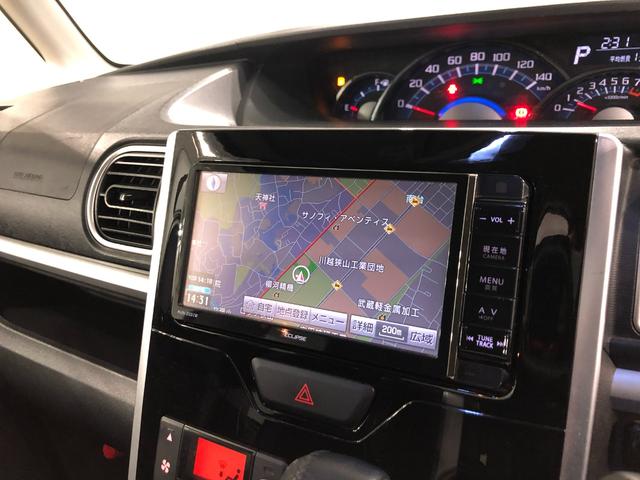 タントカスタムＲＳ　走行９８０３０キロ／ナビ／バックカメラ／ＥＴＣ一年保証走行無制限　走行９８０３０キロ　フルセグナビ　ブルートゥース　バックカメラ　ＥＴＣ　オートライト　ＬＥＤヘッドランプ　両側電動スライドドア（埼玉県）の中古車