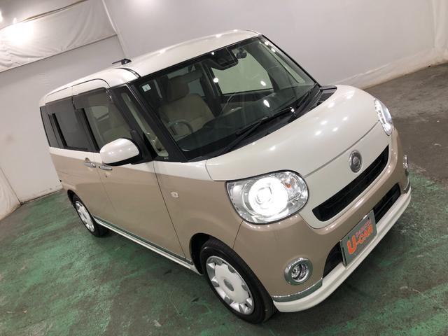 ムーヴキャンバスＧメイクアップリミテッド　ＳＡ３　走行５３６２２キロ／雹害一年保証・走行距離無制限　走行５３６２２キロ　フルセグナビ　ブルートゥース　全周囲カメラ　ドラレコ　サイドエアバック　オートライト　ＬＥＤヘッドライト　ベンチシート　両側電動スライドドア（埼玉県）の中古車