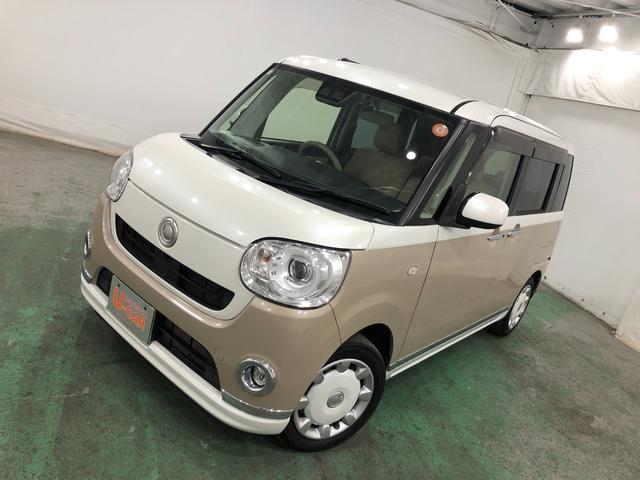 ムーヴキャンバスＧメイクアップリミテッド　ＳＡ３　走行５３６２２キロ／雹害一年保証・走行距離無制限　走行５３６２２キロ　フルセグナビ　ブルートゥース　全周囲カメラ　ドラレコ　サイドエアバック　オートライト　ＬＥＤヘッドライト　ベンチシート　両側電動スライドドア（埼玉県）の中古車