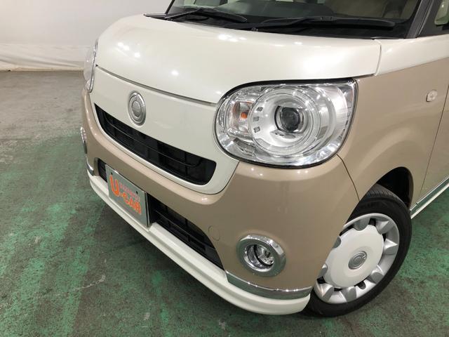 ムーヴキャンバスＧメイクアップリミテッド　ＳＡ３　走行５３６２２キロ／雹害一年保証・走行距離無制限　走行５３６２２キロ　フルセグナビ　ブルートゥース　全周囲カメラ　ドラレコ　サイドエアバック　オートライト　ＬＥＤヘッドライト　ベンチシート　両側電動スライドドア（埼玉県）の中古車