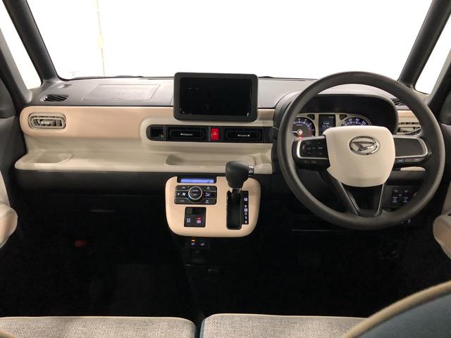 ムーヴキャンバスストライプスＧ　オーディオレス　ＬＥＤヘッドライト　Ｂカメラオートライト　ＬＥＤヘッドライト　ベンチシート　シートヒーター　両側電動スライドドア　サイドエアバック　クリアランスソナー　オートマチックハイビーム　一年保証・走行距離無制限　走行１６６８７キロ（埼玉県）の中古車