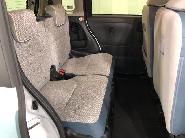 ムーヴキャンバスストライプスＧ　オーディオレス　ＬＥＤヘッドライト　Ｂカメラオートライト　ＬＥＤヘッドライト　ベンチシート　シートヒーター　両側電動スライドドア　サイドエアバック　クリアランスソナー　オートマチックハイビーム　一年保証・走行距離無制限　走行１６６８７キロ（埼玉県）の中古車