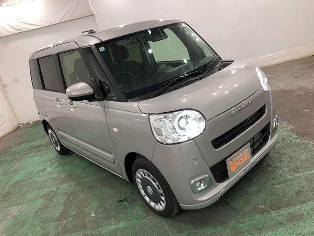 ムーヴキャンバスセオリーＧ　走行２５５６キロ／クリアランスソナー一年保証・走行距離無制限　走行２５５６キロ　サイドエアバック　クリアランスソナー　オートマチックハイビーム　オートライト　ＬＥＤヘッドライト　ベンチシート　シートヒーター　両側電動スライドドア（埼玉県）の中古車