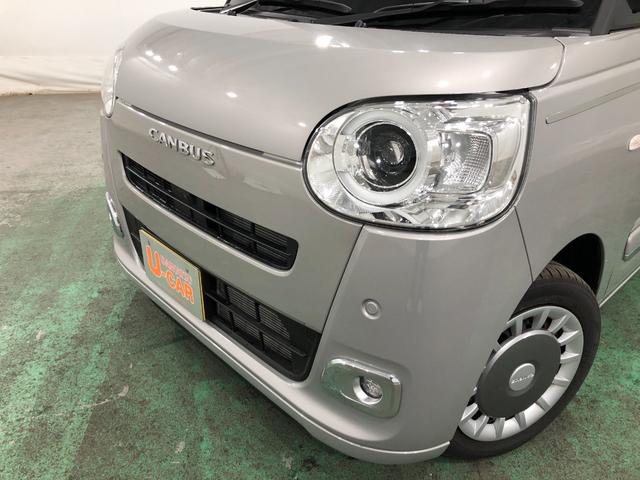 ムーヴキャンバスセオリーＧ　走行２５５６キロ／クリアランスソナー一年保証・走行距離無制限　走行２５５６キロ　サイドエアバック　クリアランスソナー　オートマチックハイビーム　オートライト　ＬＥＤヘッドライト　ベンチシート　シートヒーター　両側電動スライドドア（埼玉県）の中古車