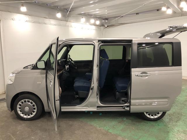 ムーヴキャンバスセオリーＧ　走行２５５６キロ／クリアランスソナー一年保証・走行距離無制限　走行２５５６キロ　サイドエアバック　クリアランスソナー　オートマチックハイビーム　オートライト　ＬＥＤヘッドライト　ベンチシート　シートヒーター　両側電動スライドドア（埼玉県）の中古車