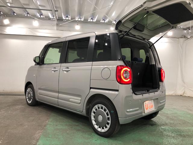 ムーヴキャンバスセオリーＧ　走行２５５６キロ／クリアランスソナー一年保証・走行距離無制限　走行２５５６キロ　サイドエアバック　クリアランスソナー　オートマチックハイビーム　オートライト　ＬＥＤヘッドライト　ベンチシート　シートヒーター　両側電動スライドドア（埼玉県）の中古車