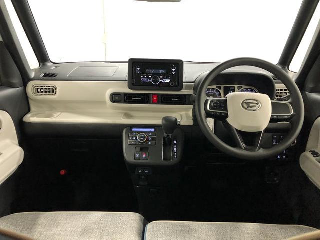 ムーヴキャンバスストライプスＧ　走行２８４５キロ／クリアランスソナー一年保証・走行距離無制限　走行２８４５キロ　サイドエアバック　クリアランスソナー　オートマチックハイビーム　オートライト　ＬＥＤヘッドライト　ベンチシート　シートヒーター　両側電動スライドドア（埼玉県）の中古車