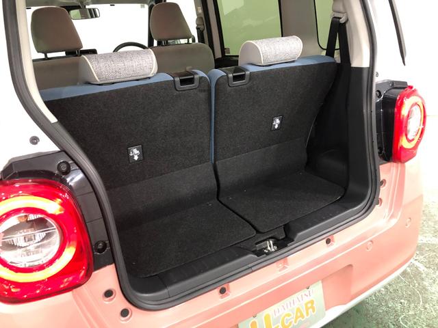 ムーヴキャンバスストライプスＧ　走行２８４５キロ／クリアランスソナー一年保証・走行距離無制限　走行２８４５キロ　サイドエアバック　クリアランスソナー　オートマチックハイビーム　オートライト　ＬＥＤヘッドライト　ベンチシート　シートヒーター　両側電動スライドドア（埼玉県）の中古車