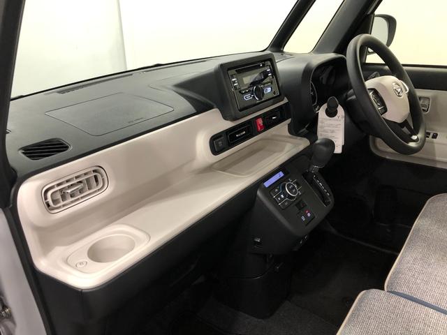 ムーヴキャンバスストライプスＧ　走行２８４５キロ／クリアランスソナー一年保証・走行距離無制限　走行２８４５キロ　サイドエアバック　クリアランスソナー　オートマチックハイビーム　オートライト　ＬＥＤヘッドライト　ベンチシート　シートヒーター　両側電動スライドドア（埼玉県）の中古車