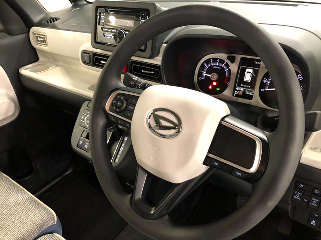 ムーヴキャンバスストライプスＧ　走行２８４５キロ／クリアランスソナー一年保証・走行距離無制限　走行２８４５キロ　サイドエアバック　クリアランスソナー　オートマチックハイビーム　オートライト　ＬＥＤヘッドライト　ベンチシート　シートヒーター　両側電動スライドドア（埼玉県）の中古車