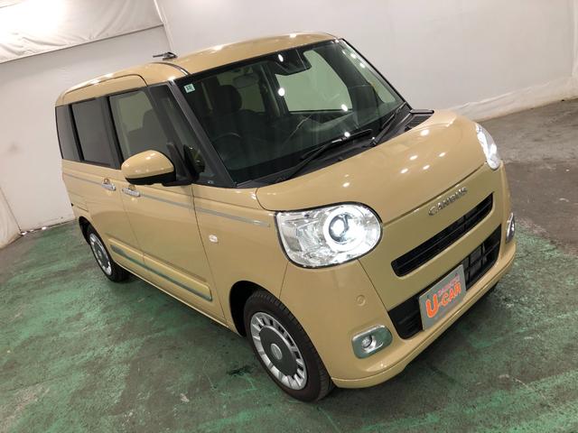 ムーヴキャンバスセオリーＧ　走行５１４９キロ／クリアランスソナー一年保証・走行距離無制限　走行５１４９キロ　サイドエアバック　クリアランスソナー　オートマチックハイビーム　オートライト　ＬＥＤヘッドライト　ベンチシート　シートヒーター　両側電動スライドドア（埼玉県）の中古車