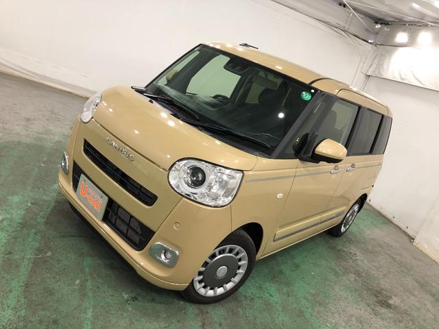 ムーヴキャンバスセオリーＧ　走行５１４９キロ／クリアランスソナー一年保証・走行距離無制限　走行５１４９キロ　サイドエアバック　クリアランスソナー　オートマチックハイビーム　オートライト　ＬＥＤヘッドライト　ベンチシート　シートヒーター　両側電動スライドドア（埼玉県）の中古車