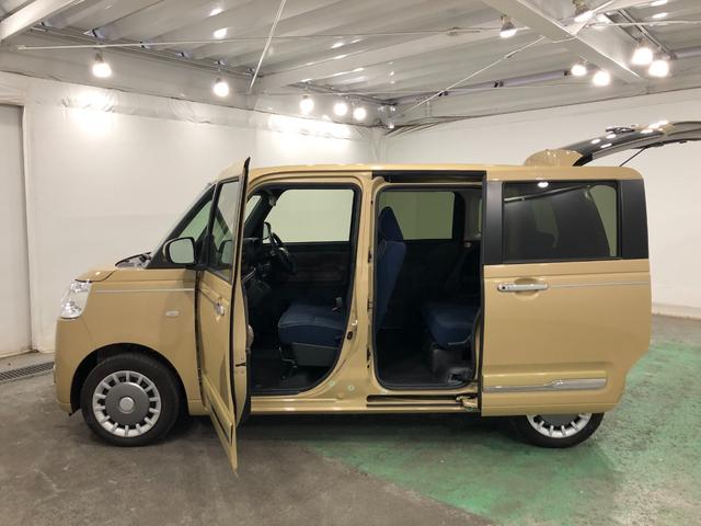 ムーヴキャンバスセオリーＧ　走行５１４９キロ／クリアランスソナー一年保証・走行距離無制限　走行５１４９キロ　サイドエアバック　クリアランスソナー　オートマチックハイビーム　オートライト　ＬＥＤヘッドライト　ベンチシート　シートヒーター　両側電動スライドドア（埼玉県）の中古車