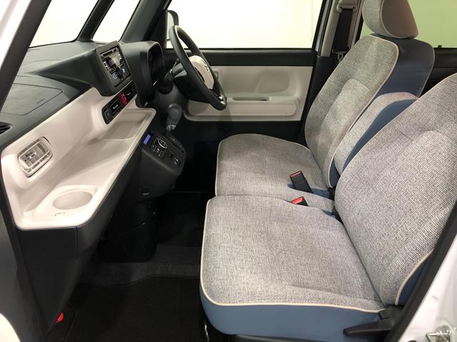 ムーヴキャンバスストライプスＧ　走行５６６８キロ／ＬＥＤヘッドランプ／マット一年保証・走行距離無制限　走行５６６８キロ　サイドエアバック　クリアランスソナー　オートマチックハイビーム　オートライト　ＬＥＤヘッドライト　ベンチシート　シートヒーター　両側電動スライドドア（埼玉県）の中古車