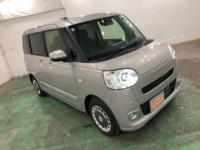 ムーヴキャンバスセオリーＧ　走行１８４１キロ／クリアランスソナー一年保証・走行距離無制限　走行１８４１キロ　サイドエアバック　クリアランスソナー　オートマチックハイビーム　オートライト　ＬＥＤヘッドライト　ベンチシート　シートヒーター　両側電動スライドドア（埼玉県）の中古車