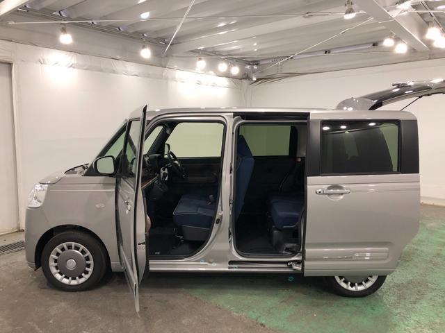 ムーヴキャンバスセオリーＧ　走行１８４１キロ／クリアランスソナー一年保証・走行距離無制限　走行１８４１キロ　サイドエアバック　クリアランスソナー　オートマチックハイビーム　オートライト　ＬＥＤヘッドライト　ベンチシート　シートヒーター　両側電動スライドドア（埼玉県）の中古車