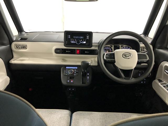 ムーヴキャンバスストライプスG 走行3013キロ/クリアランスソナー一年保証・走行距離無制限 走行3013キロ サイドエアバック クリアランスソナー オートマチックハイビーム オートライト LEDヘッドライト ベンチシート シートヒーター 両側電動スライドドア(埼玉県)の中古車