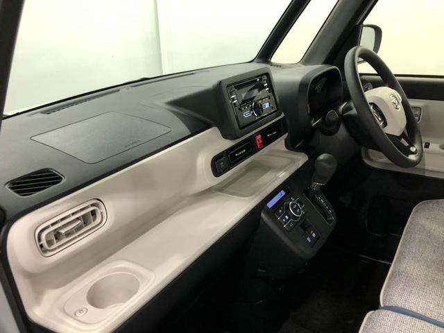 ムーヴキャンバスストライプスG 走行3013キロ/クリアランスソナー一年保証・走行距離無制限 走行3013キロ サイドエアバック クリアランスソナー オートマチックハイビーム オートライト LEDヘッドライト ベンチシート シートヒーター 両側電動スライドドア(埼玉県)の中古車