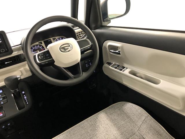 ムーヴキャンバスストライプスG 走行3013キロ/クリアランスソナー一年保証・走行距離無制限 走行3013キロ サイドエアバック クリアランスソナー オートマチックハイビーム オートライト LEDヘッドライト ベンチシート シートヒーター 両側電動スライドドア(埼玉県)の中古車