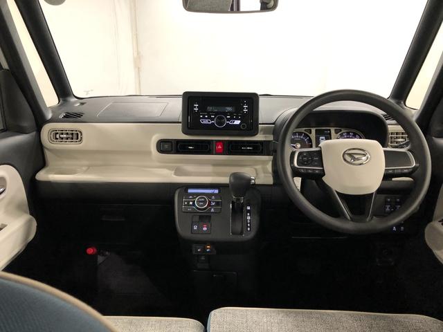 ムーヴキャンバスストライプスG 走行3379キロ/クリアランスソナー一年保証・走行距離無制限 走行3379キロ サイドエアバック クリアランスソナー オートマチックハイビーム オートライト LEDヘッドライト ベンチシート シートヒーター 両側電動スライドドア(埼玉県)の中古車