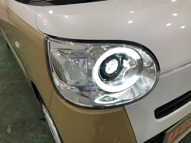 ムーヴキャンバスストライプスG 走行3379キロ/クリアランスソナー一年保証・走行距離無制限 走行3379キロ サイドエアバック クリアランスソナー オートマチックハイビーム オートライト LEDヘッドライト ベンチシート シートヒーター 両側電動スライドドア(埼玉県)の中古車