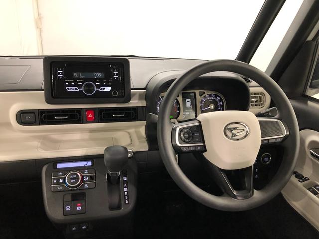 ムーヴキャンバスストライプスＧ　走行３８１５キロ／クリアランスソナー一年保証・走行距離無制限　走行５６６８キロ　サイドエアバック　クリアランスソナー　オートマチックハイビーム　オートライト　ＬＥＤヘッドライト　ベンチシート　シートヒーター　両側電動スライドドア（埼玉県）の中古車