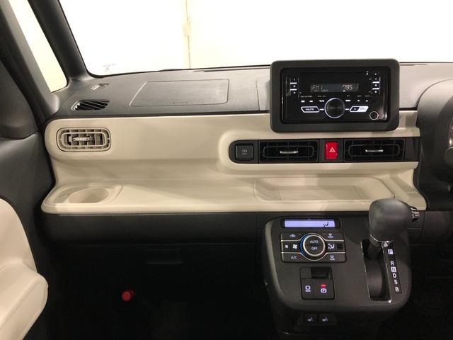 ムーヴキャンバスストライプスＧ　走行３８１５キロ／クリアランスソナー一年保証・走行距離無制限　走行５６６８キロ　サイドエアバック　クリアランスソナー　オートマチックハイビーム　オートライト　ＬＥＤヘッドライト　ベンチシート　シートヒーター　両側電動スライドドア（埼玉県）の中古車