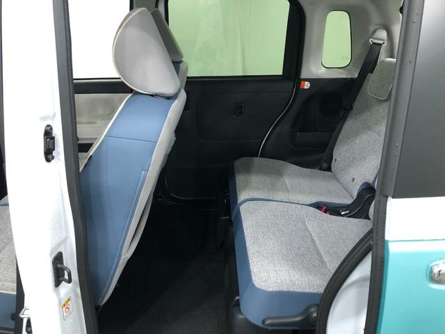 ムーヴキャンバスストライプスＧ　走行３８１５キロ／クリアランスソナー一年保証・走行距離無制限　走行５６６８キロ　サイドエアバック　クリアランスソナー　オートマチックハイビーム　オートライト　ＬＥＤヘッドライト　ベンチシート　シートヒーター　両側電動スライドドア（埼玉県）の中古車