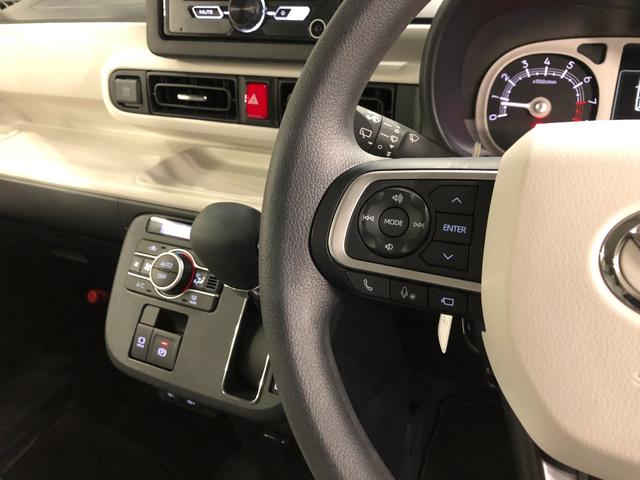 ムーヴキャンバスストライプスＧ　走行３８１５キロ／クリアランスソナー一年保証・走行距離無制限　走行５６６８キロ　サイドエアバック　クリアランスソナー　オートマチックハイビーム　オートライト　ＬＥＤヘッドライト　ベンチシート　シートヒーター　両側電動スライドドア（埼玉県）の中古車