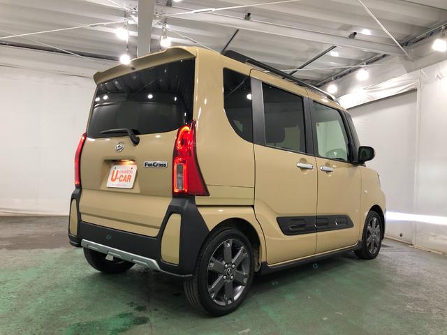 タントファンクロスターボ　走行５７８０７キロ／シートヒーター１年保証距離無制限　走行距離５７８０７キロ　純正マット　ＬＥＤヘッドランプ　アイドリングストップ　シートヒーター　両側電動スライドドア　プッシュボタンスタート　電動パーキングブレーキ　キーフリー（埼玉県）の中古車