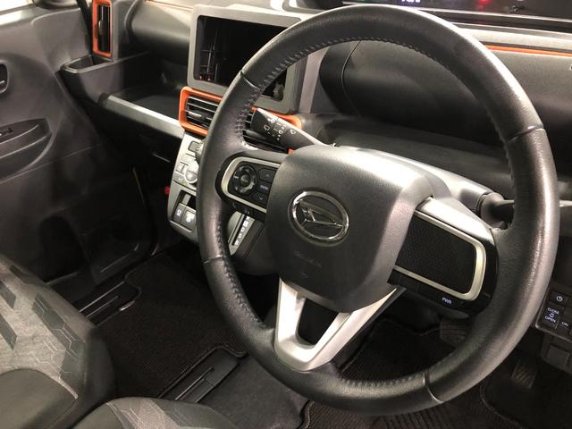 タントファンクロスターボ　走行５７８０７キロ／シートヒーター１年保証距離無制限　走行距離５７８０７キロ　純正マット　ＬＥＤヘッドランプ　アイドリングストップ　シートヒーター　両側電動スライドドア　プッシュボタンスタート　電動パーキングブレーキ　キーフリー（埼玉県）の中古車