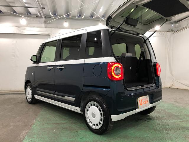 ムーヴキャンバスストライプスG 走行4744キロ/LEDヘッドランプ/マット1年保証距離無制限 走行距離4744キロ USBソケット 純正マット サイドエアバッグ LEDヘッドランプ アイドリングストップ シートヒーター 両側電動スライドドア オート格納式ドアミラー(埼玉県)の中古車